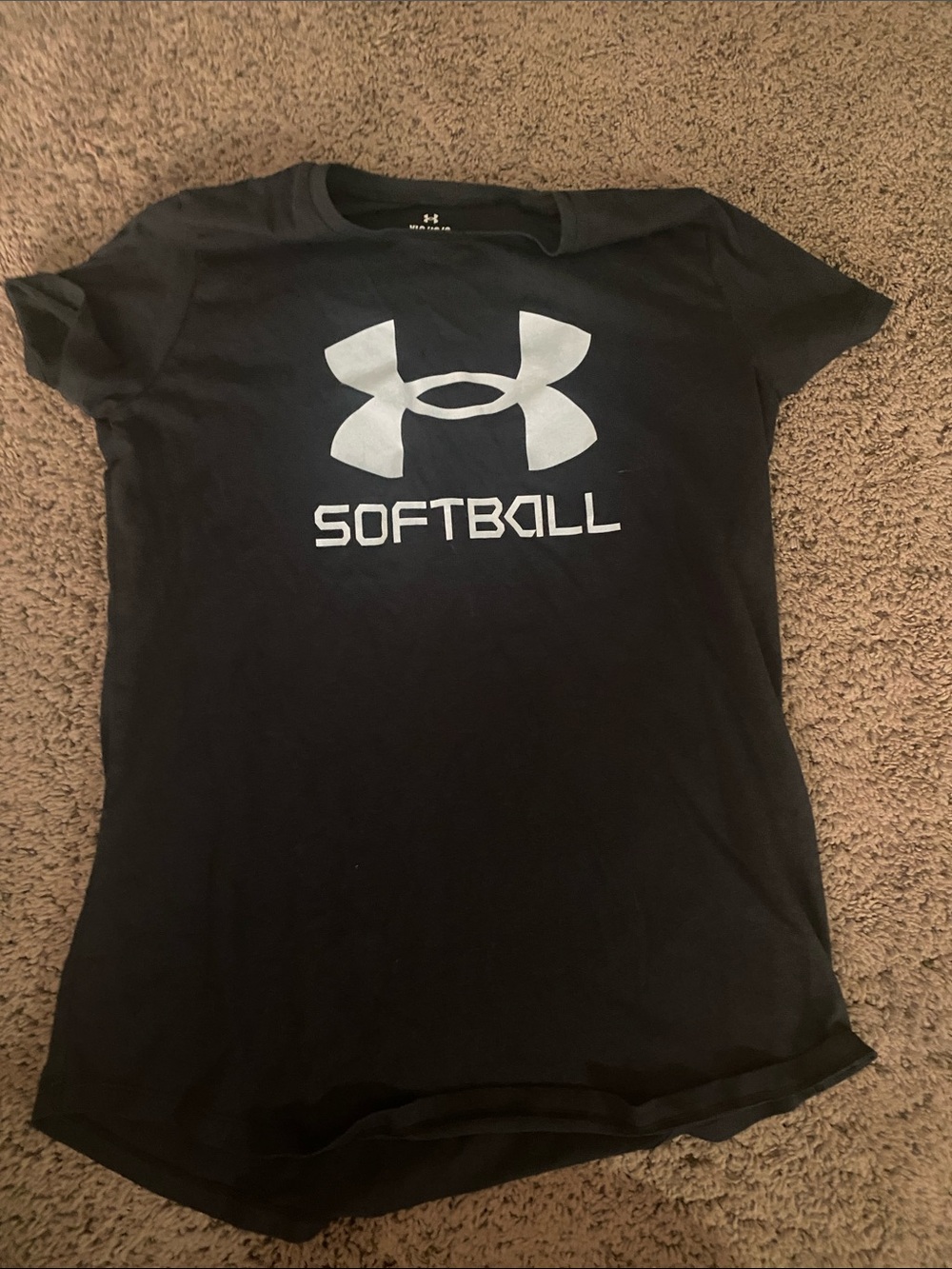 Girls Under Armour Softball shirt